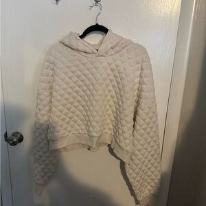 NWT- Sweaty Betty Quilted Hoody- Sabd Wash